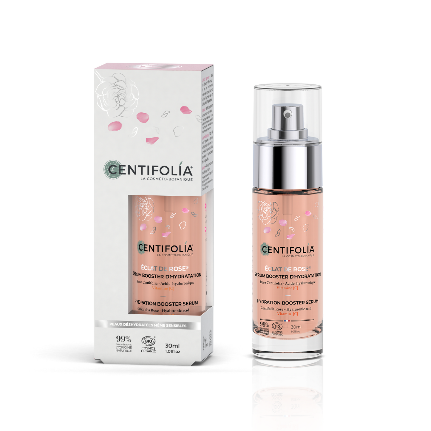 Sérum booster d'hydratation Éclat de Rose®