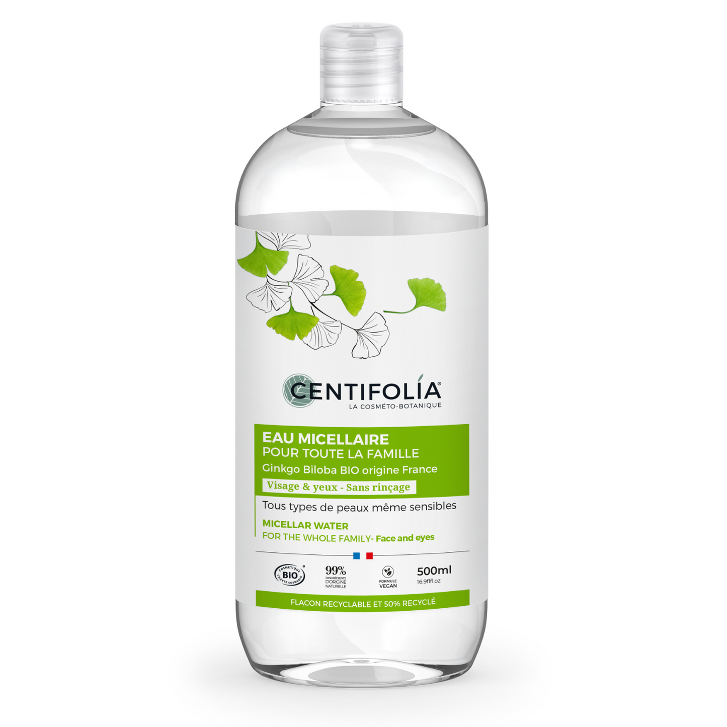 Eau micellaire pour toute la famille