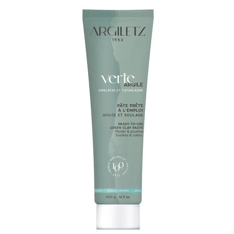 Argile verte en pâte