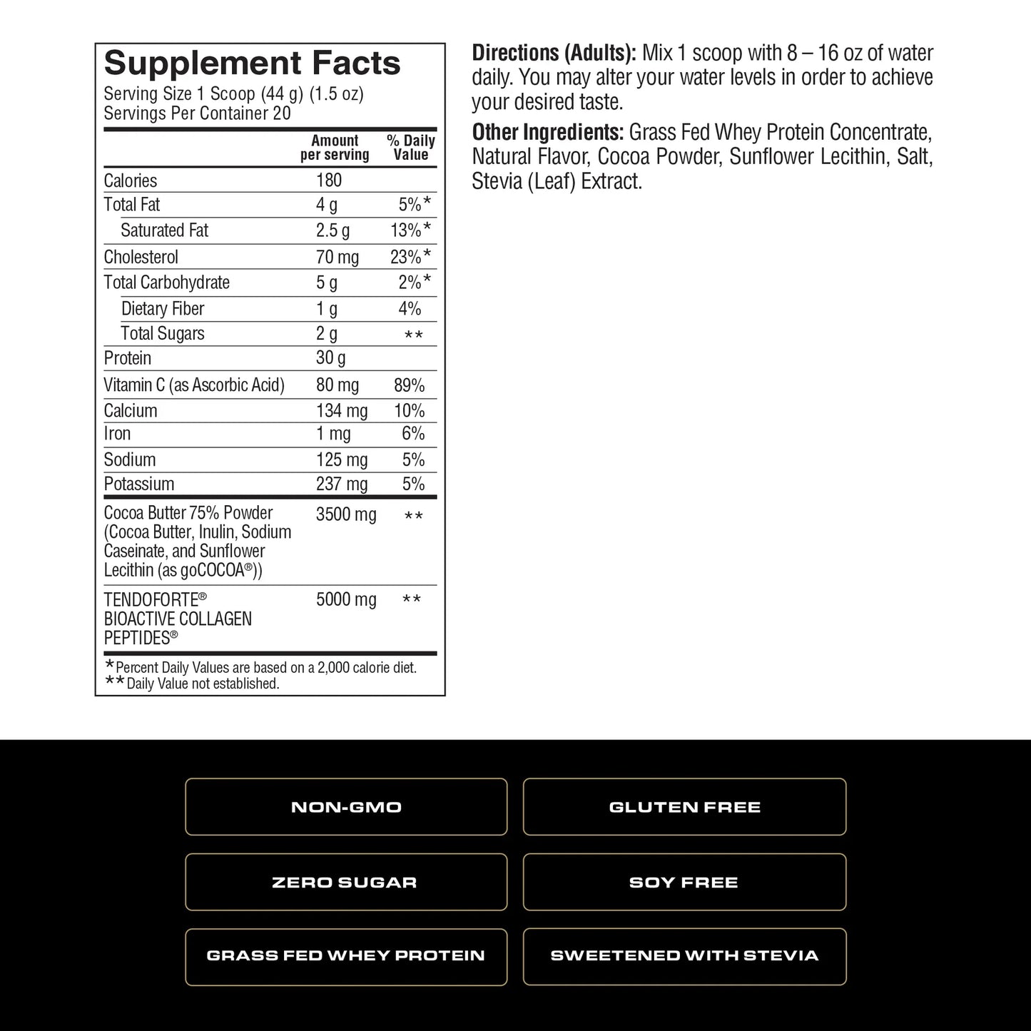 Grass Fed Whey