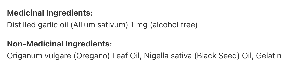 Congestion Aid (Oregano Plus)