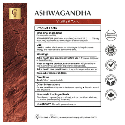Extrait d'Ashwagandha