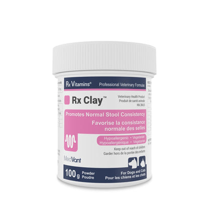 Rx Vitamins Rx Clay en poudre pour chien et chat - 100 g