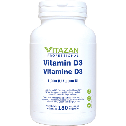 Vitamin D3 (1,000 IU)