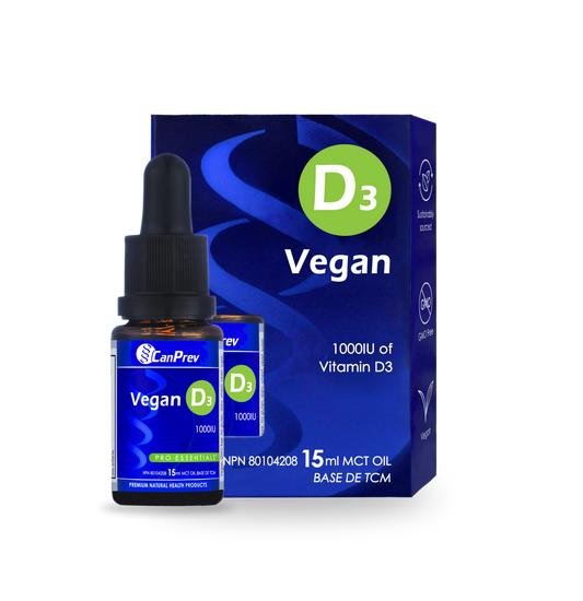 D3 Gouttes 1000IU - Vegan