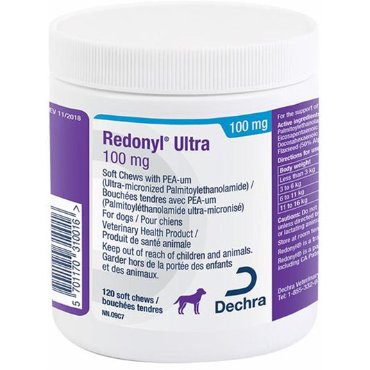 Redonyl Ultra 100 mg bouchées tendres avec PEA-um pour chiens - 120 bouchées