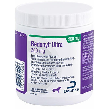 Redonyl Ultra 100 mg bouchées tendres avec PEA-um pour chiens - 120 bouchées