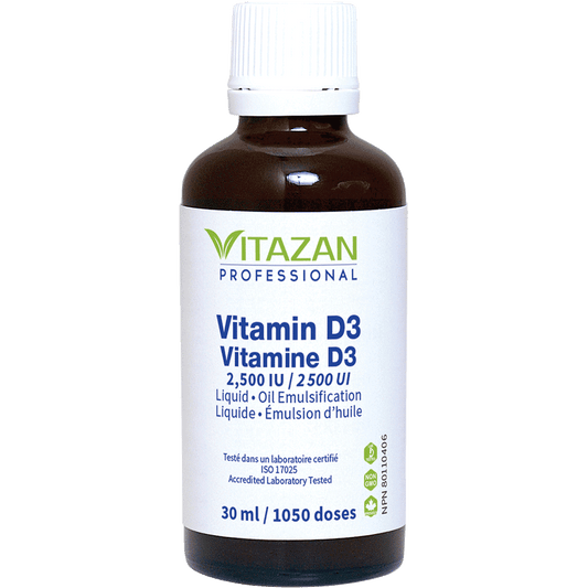 Vitamin D3 (2,500 IU per Drop · Liquid)