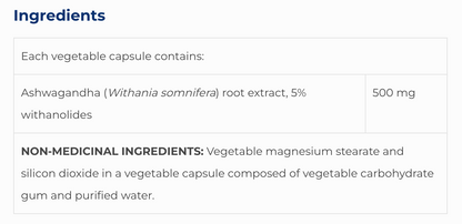 Ashwagandha SAP