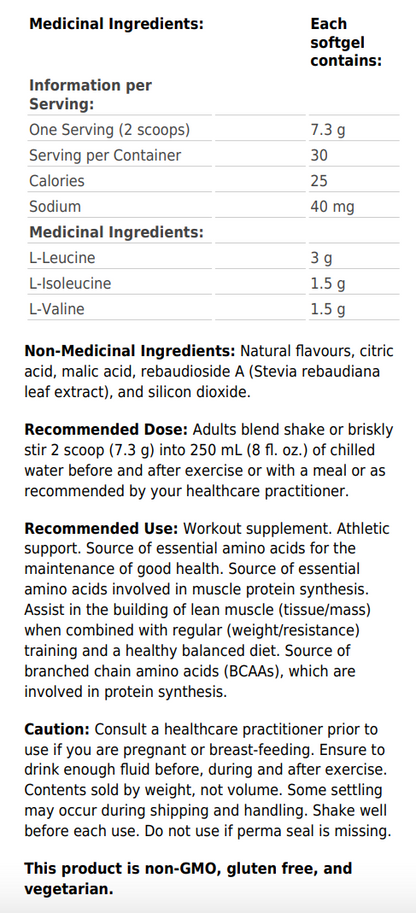 BCAA Orange Mango Powder