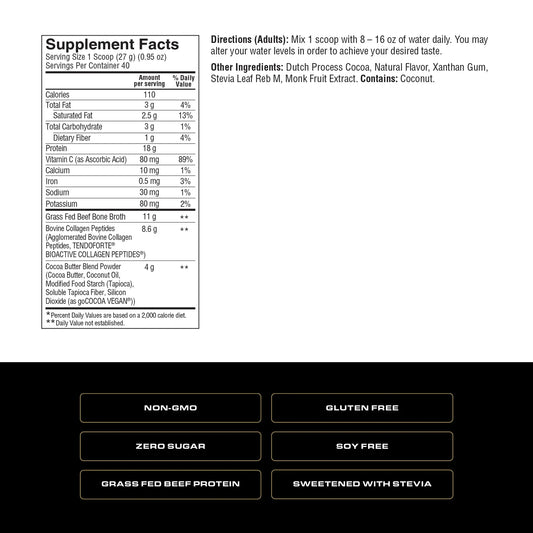 Grass Fed Beef Protein