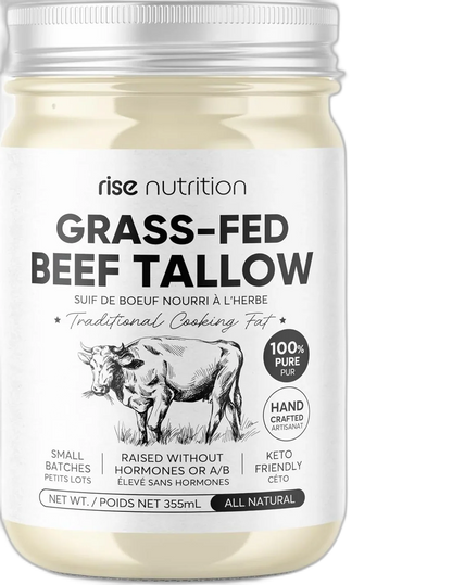 Suif de boeuf nourrit à l'herbe - Beef Tallow