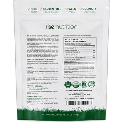 Gélatine Grass-fed