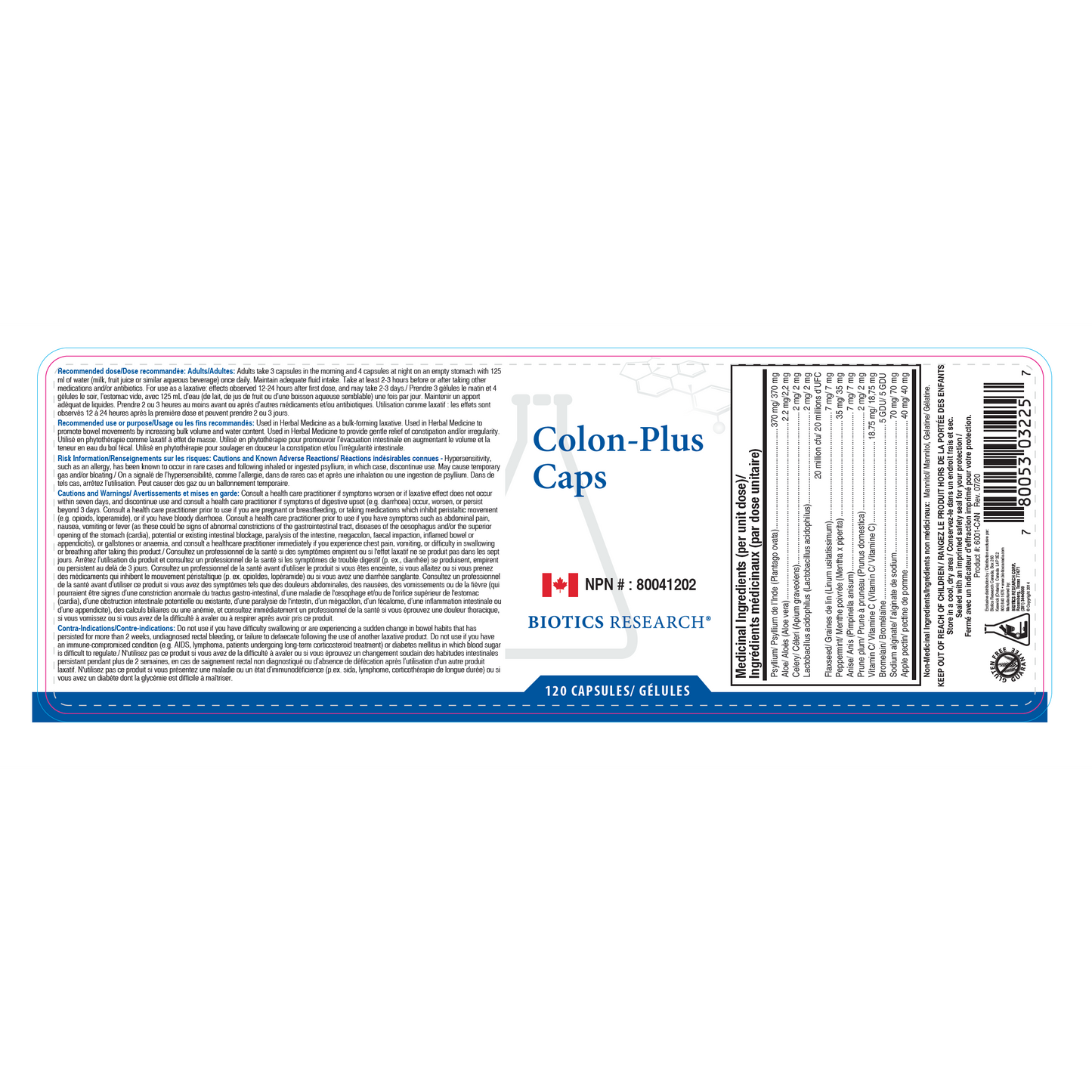 Colon Plus Caps (Bowels)