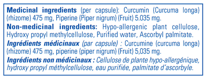 Curcumin 500 with Bioperine