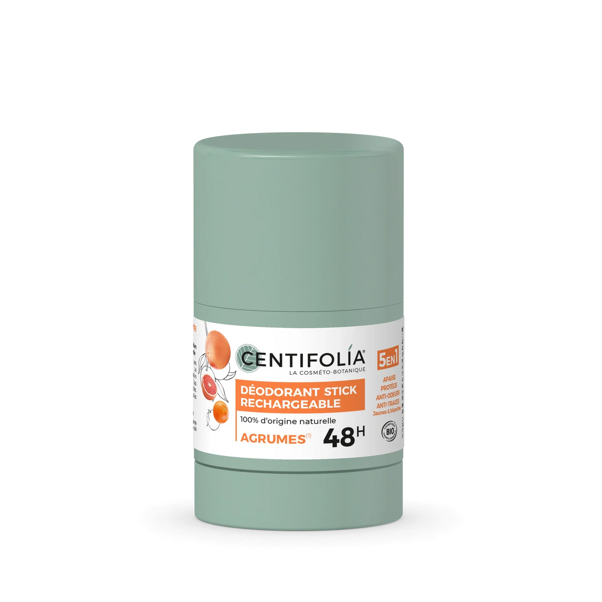 Déodorant stick rechargeable 48h