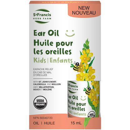 Huile pour les oreilles – enfants