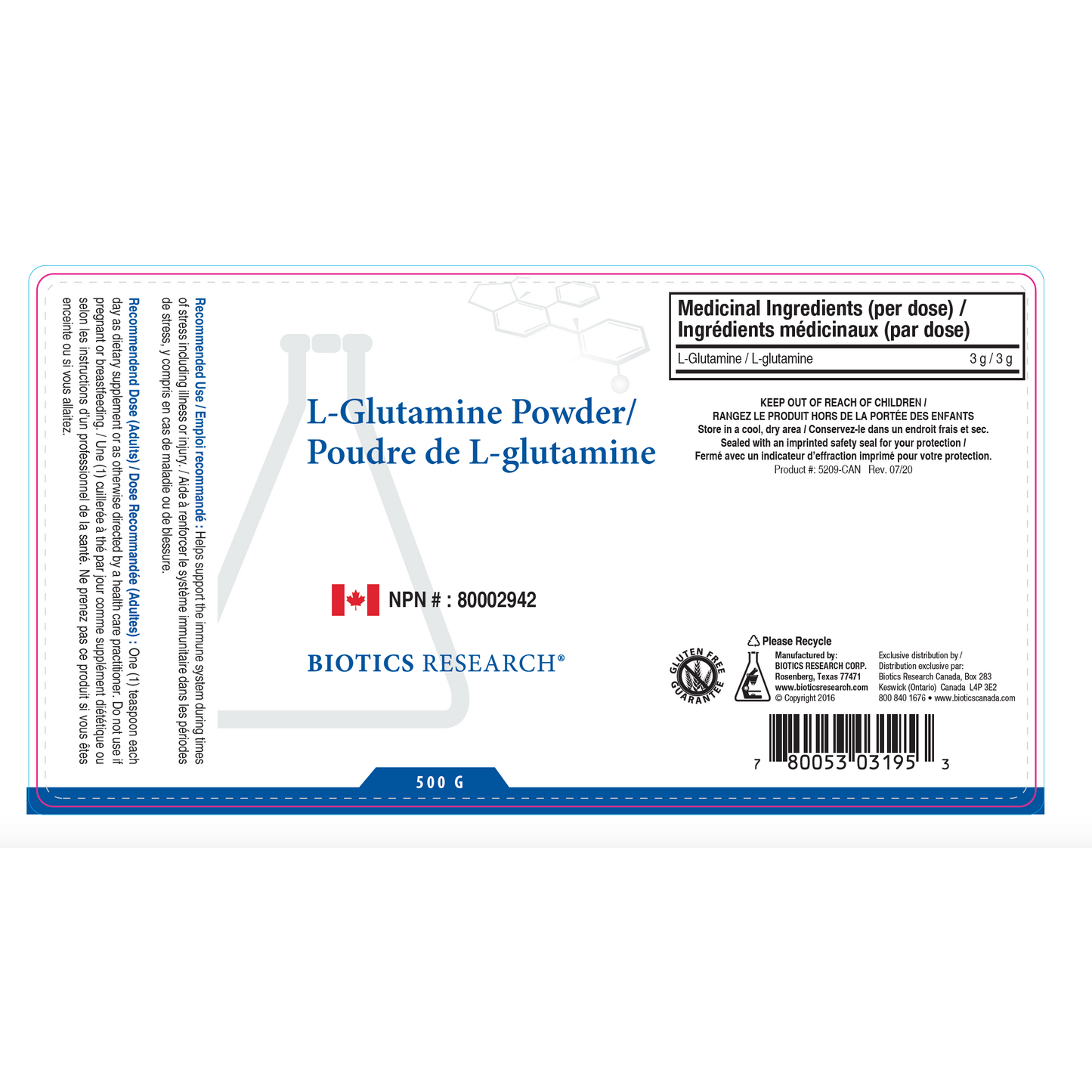 L-Glutamine Powder