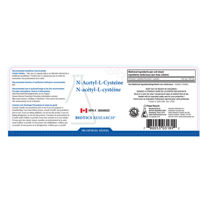 NAC N-Acetyl-L-Cysteine