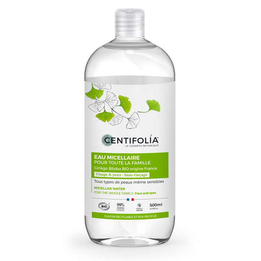 Eau micellaire pour toute la famille