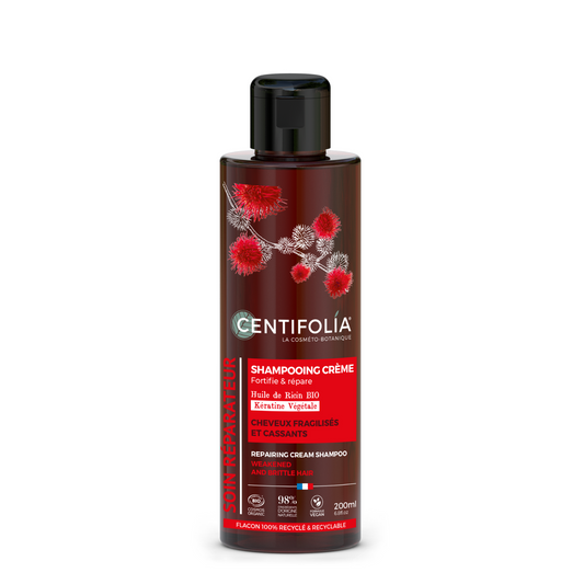 Shampooing crème réparateur - cheveux fragilisés et cassants