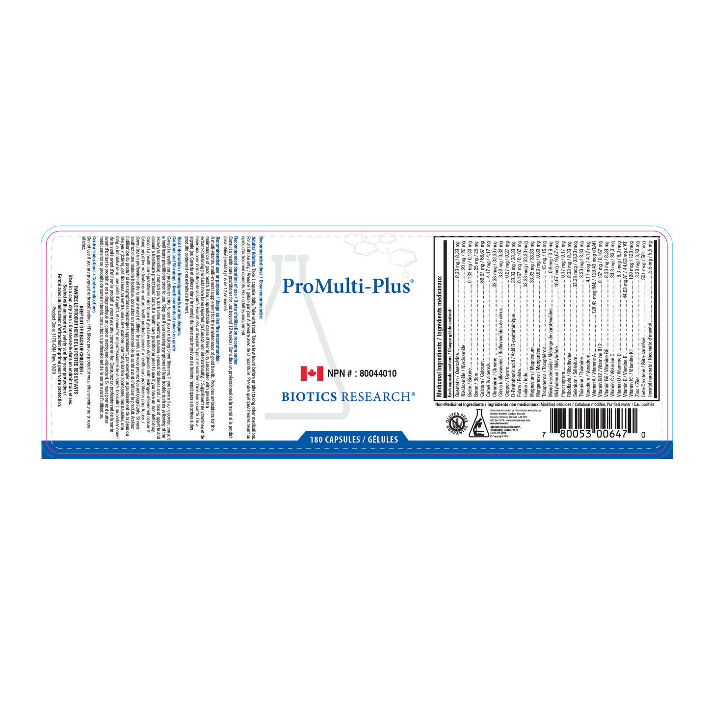 ProMulti-Plus (High Potency-V)