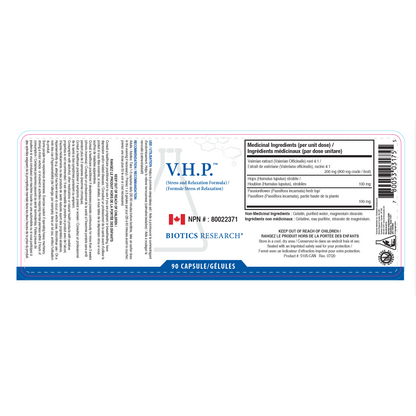V.H.P. (Valerian, Hops, Passion flower)