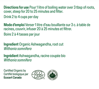 Ashwagandha - racine coupée