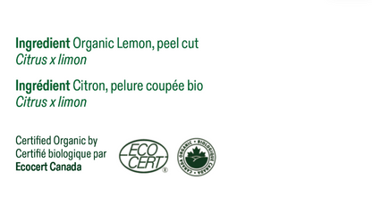 Citron - pelure coupée