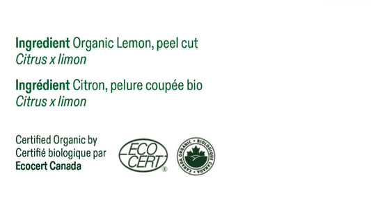 Citron - pelure coupée