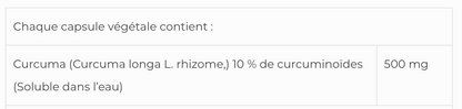 Curcumin H2O SAP