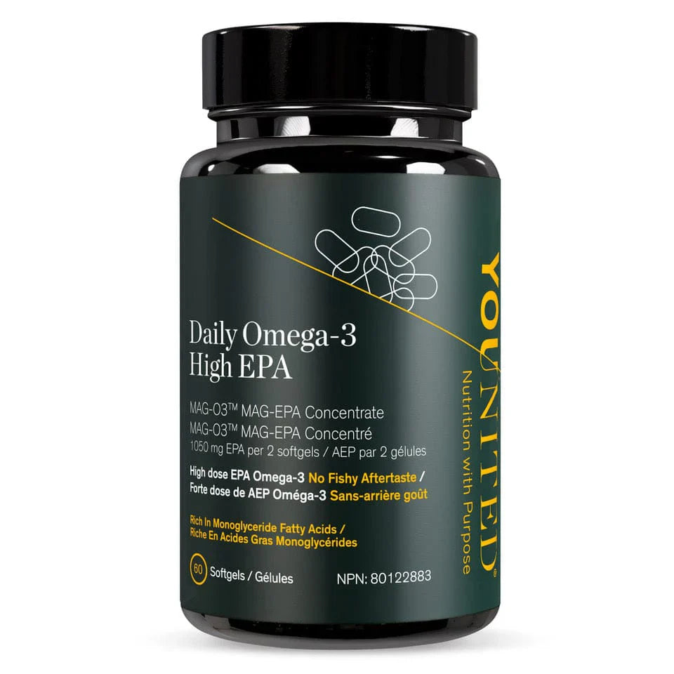 Huile de poisson quotidienne en oméga-3 EPA élevée en MAG-O3 (sous forme de monoglycérides)