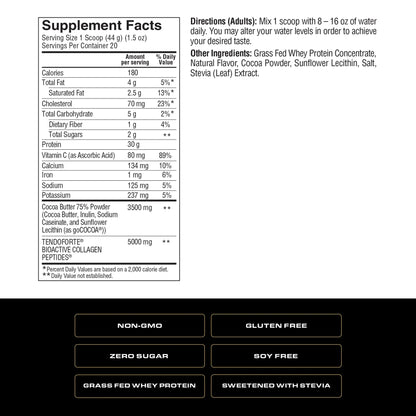 Grass Fed Whey