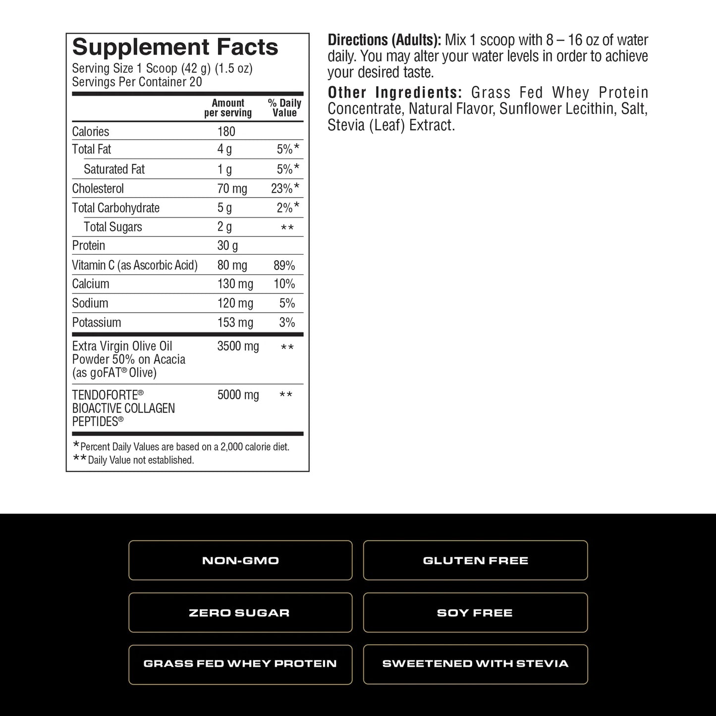 Grass Fed Whey