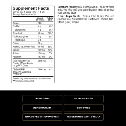 Grass Fed Whey