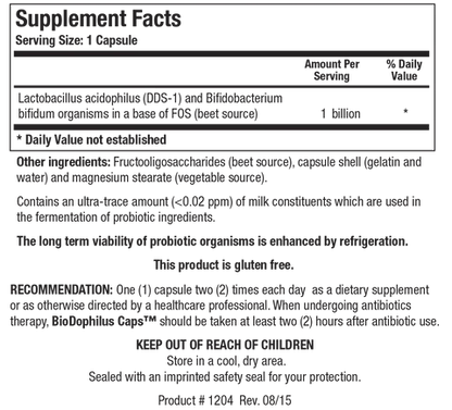 BioDophilus Caps (DDS-1)
