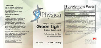 Green Light Spagyric Tincture