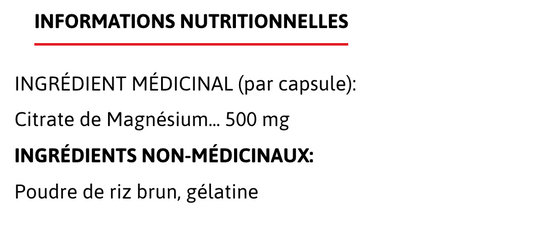 Mag Citrate 500