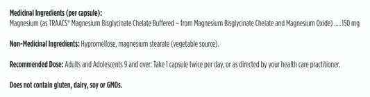 Magnesium Glycinate Complex (anciennement Magnesium Glycinate Chelate)
