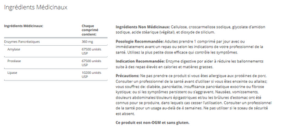 SpectraZyme(TM) Pancreatic Enzymes (Anciennement SpectraZymes PAN 9X)